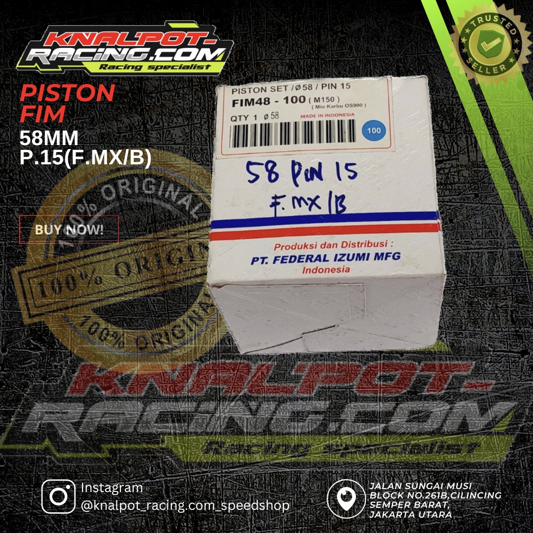 PISTON FIM 58 P.15 ( F.MX/B ) 